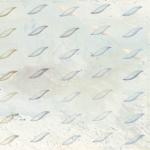 <i>Untitled</i>, acrylic, ink and pencil on canvas, 42 x 56 inches, 1972