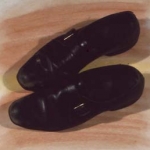 <i>Factories and Roses</i>, installation view, drawings, objects, lighting fixtures, audio, variable dimensions, Berry College, Mt. Berry, GA, 1978