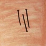 <i>Factories and Roses</i>, installation view, drawings, objects, lighting fixtures, audio, variable dimensions, Berry College, Mt. Berry, GA, 1978