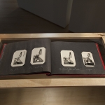 <i>Footloose … and the ties that bind</i>, detail of objects and audio installation, originally designed for Heath Gallery, Atlanta, GA, 1977