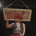 <i>Footloose … and the ties that bind</i>, view of object and audio installation, originally designed for Heath Gallery, Atlanta, GA, 1977