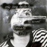 <i>Untitled III</i>, mixed medium drawing on photograph, 42 x 36 inches, 1974