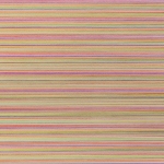 <i>Trace: Line segments drawn as close as possible with eight randomly selected (different order)</i>, 12 x 19 inches, colored pencil on rag paper, 2002