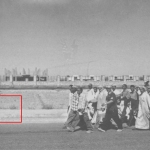 Source image, <i>Najaf Negation</i> (red box indicates area of sample), New York Times, 2004